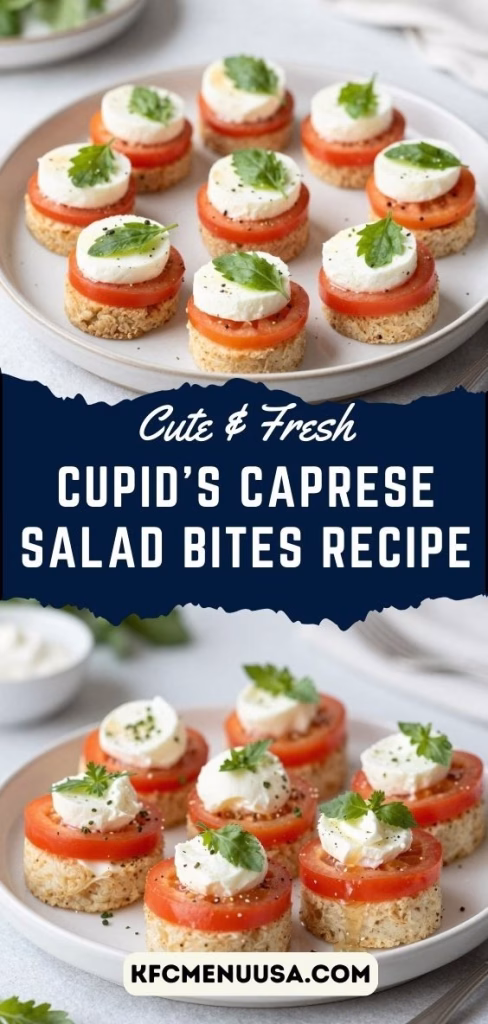 Cupid’s Caprese Salad Bites Recipe
