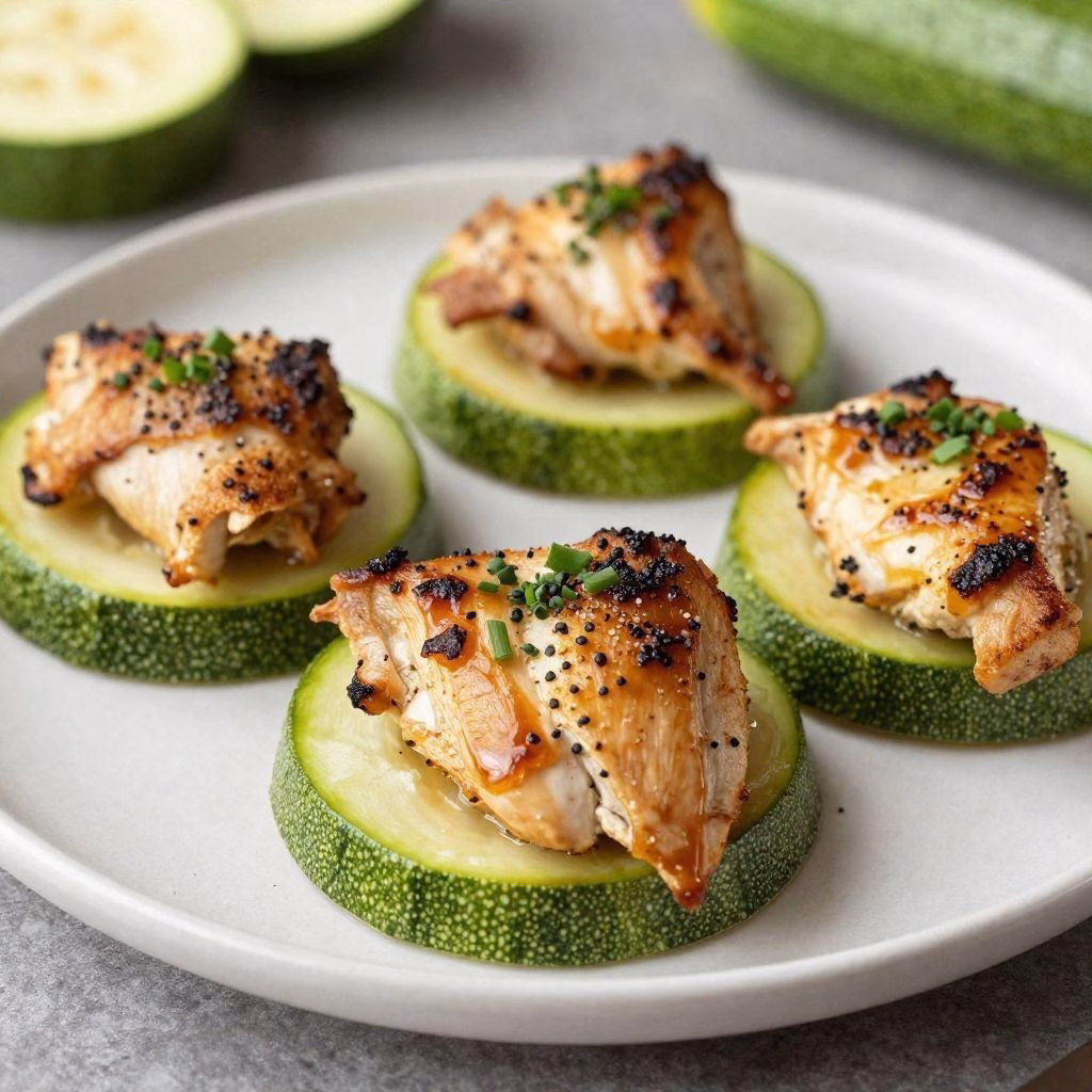 Chicken Zucchini Poppers Recipe