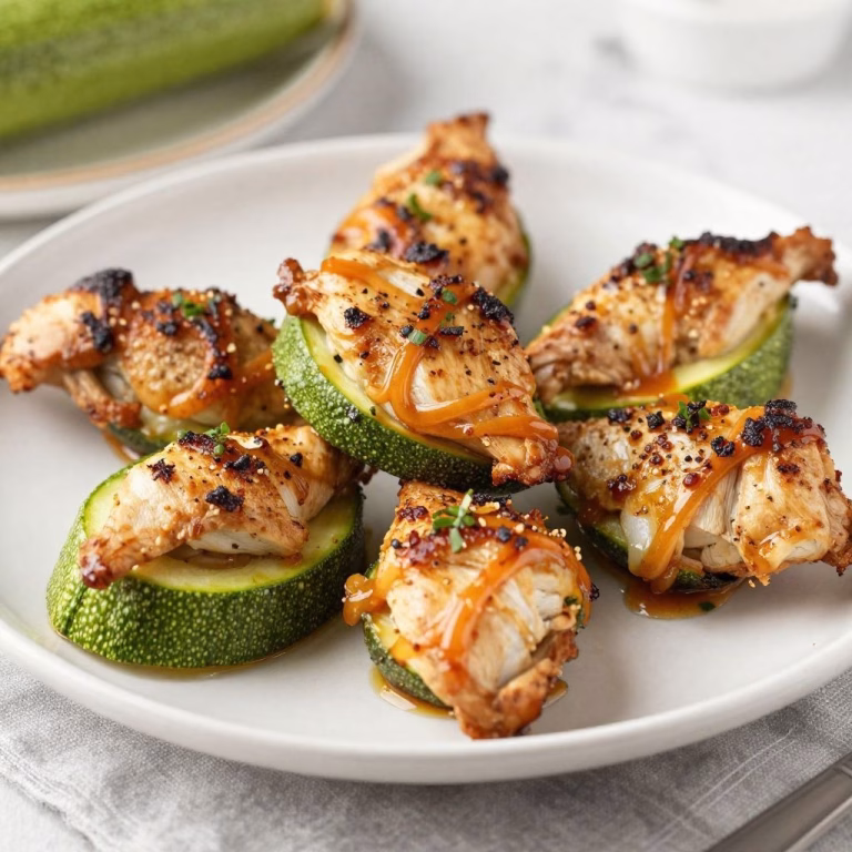 Chicken Zucchini Poppers Recipe