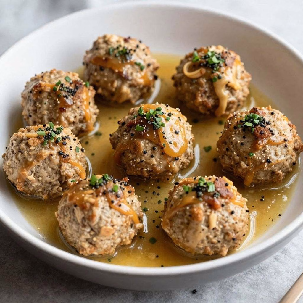 Mediterranean Chicken Meatballs Recipe