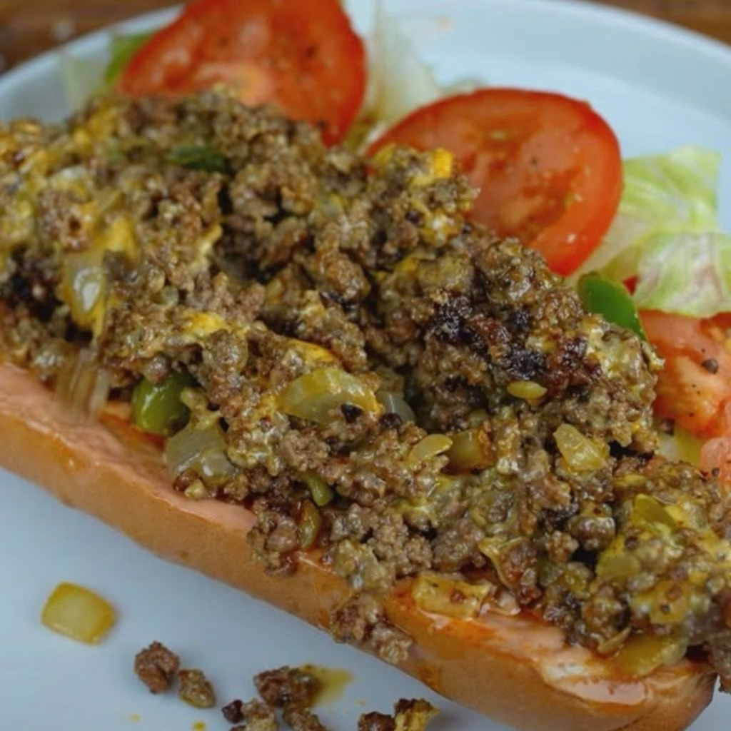 Chopped Cheese Sandwiches Recipe