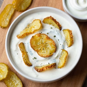 Easy Fried Pickle and Ranch Dip Recipe