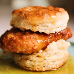 Hot Honey Chicken Biscuits Recipe