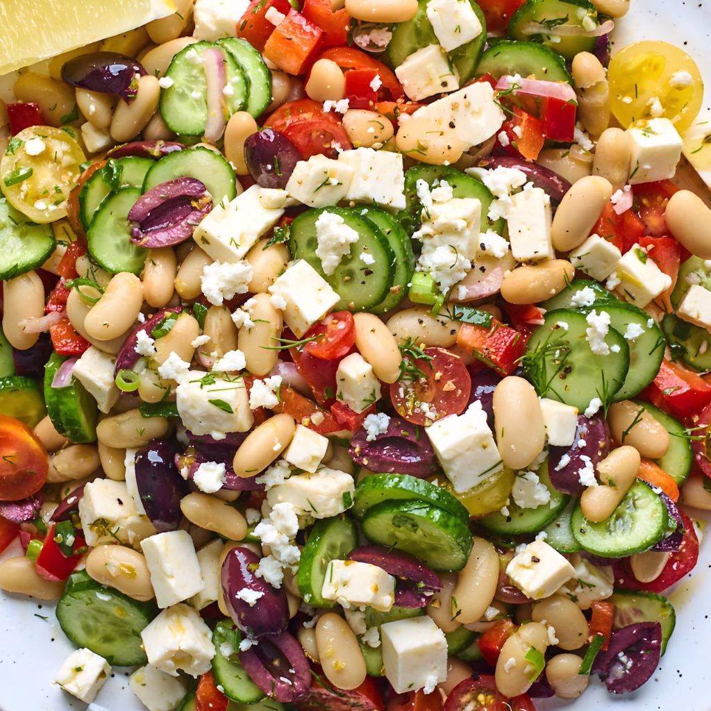 Mediterranean White Bean Salad Recipe