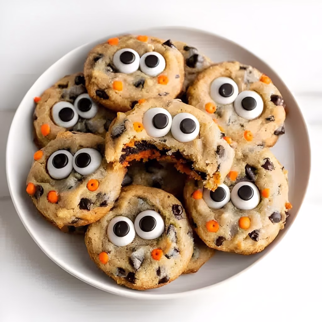 Halloween Chocolate Chip Cookies Recipe 