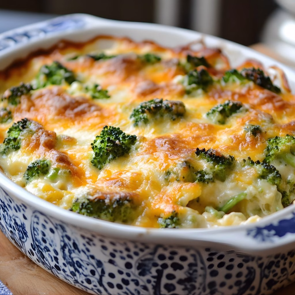 Cheesy Broccoli Casserole Recipe