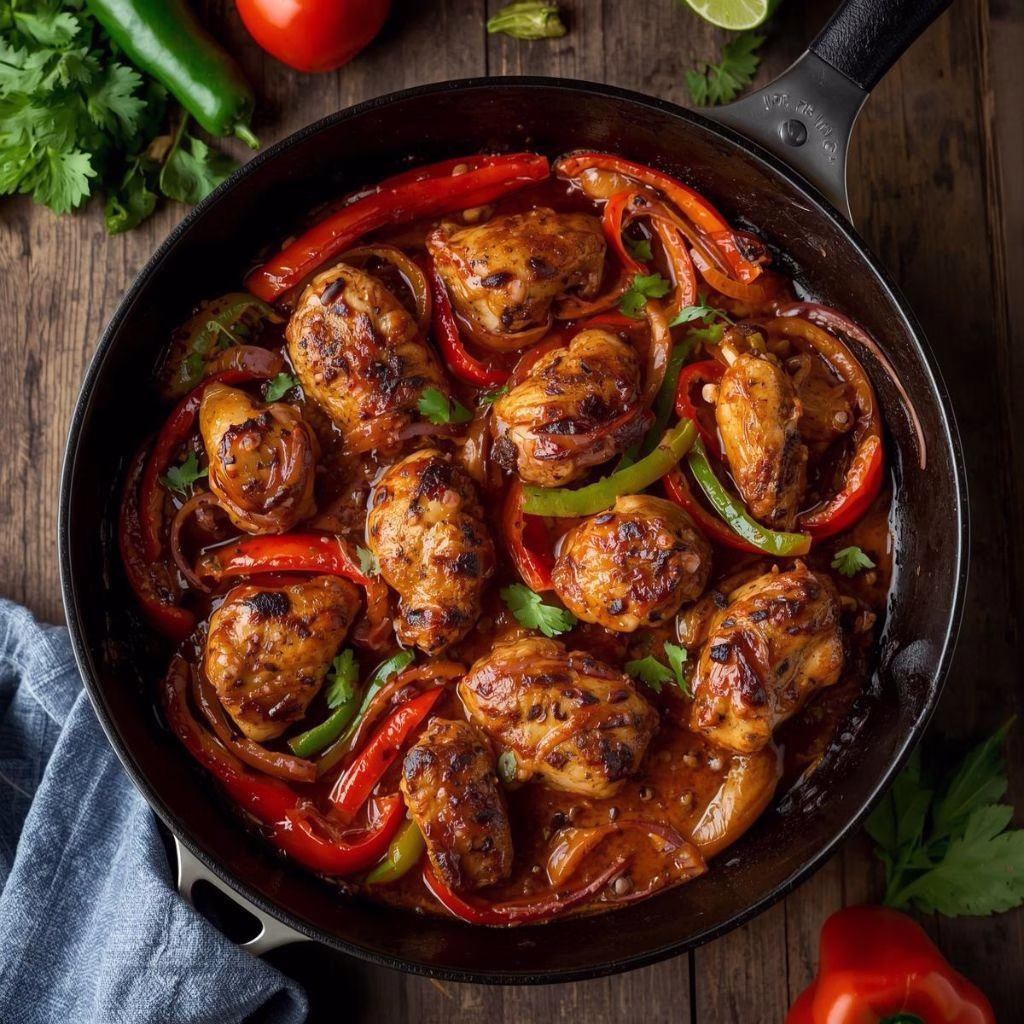 Sheet Pan Chicken Fajitas Recipe