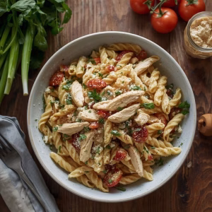 Chicken Caesar Pasta Salad Recipe