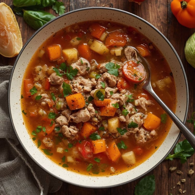 Italian Ground Turkey Soup Recipe