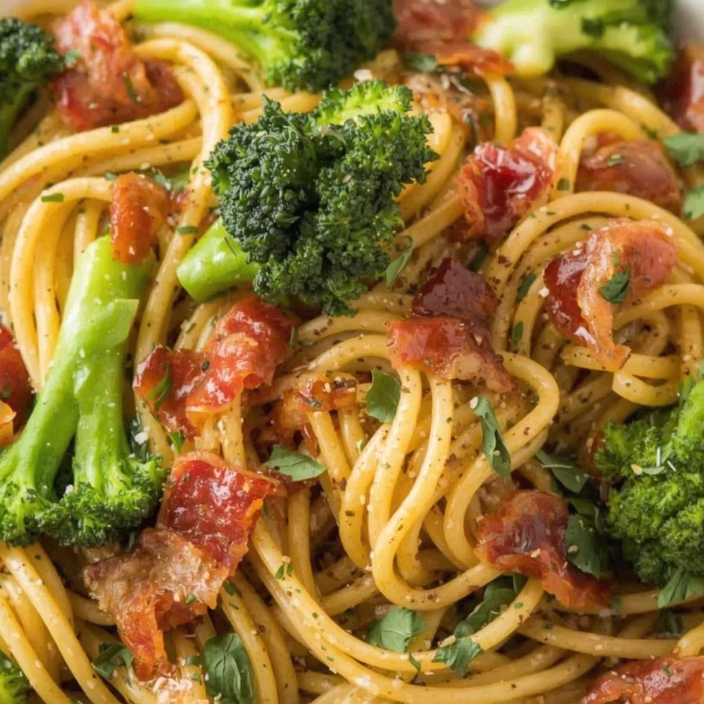 Bacon Broccoli Pasta Recipe
