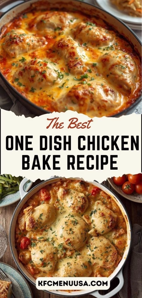 One Dish Chicken Bake Recipe