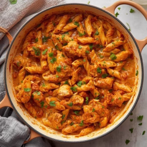 One Pot Creamy Cajun Chicken Pasta Recipe