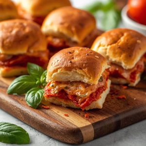 Pepperoni Pizza Sliders Recipe