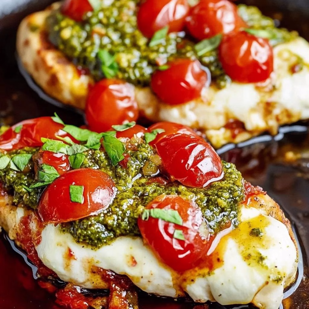 Pesto Bruschetta Chicken Recipe