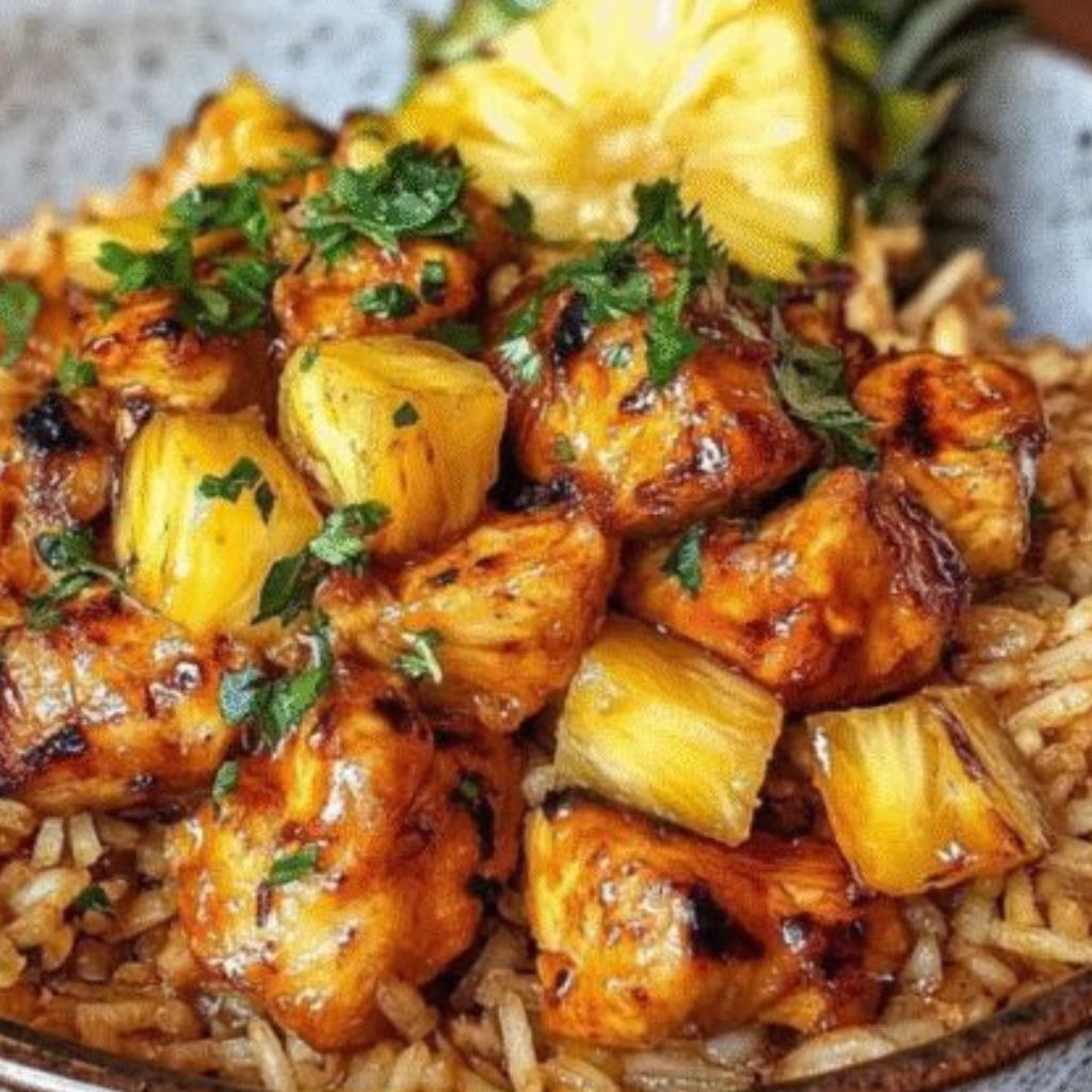 Pineapple Chicken and Rice Recipe
