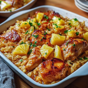 Pineapple Chicken and Rice Recipe