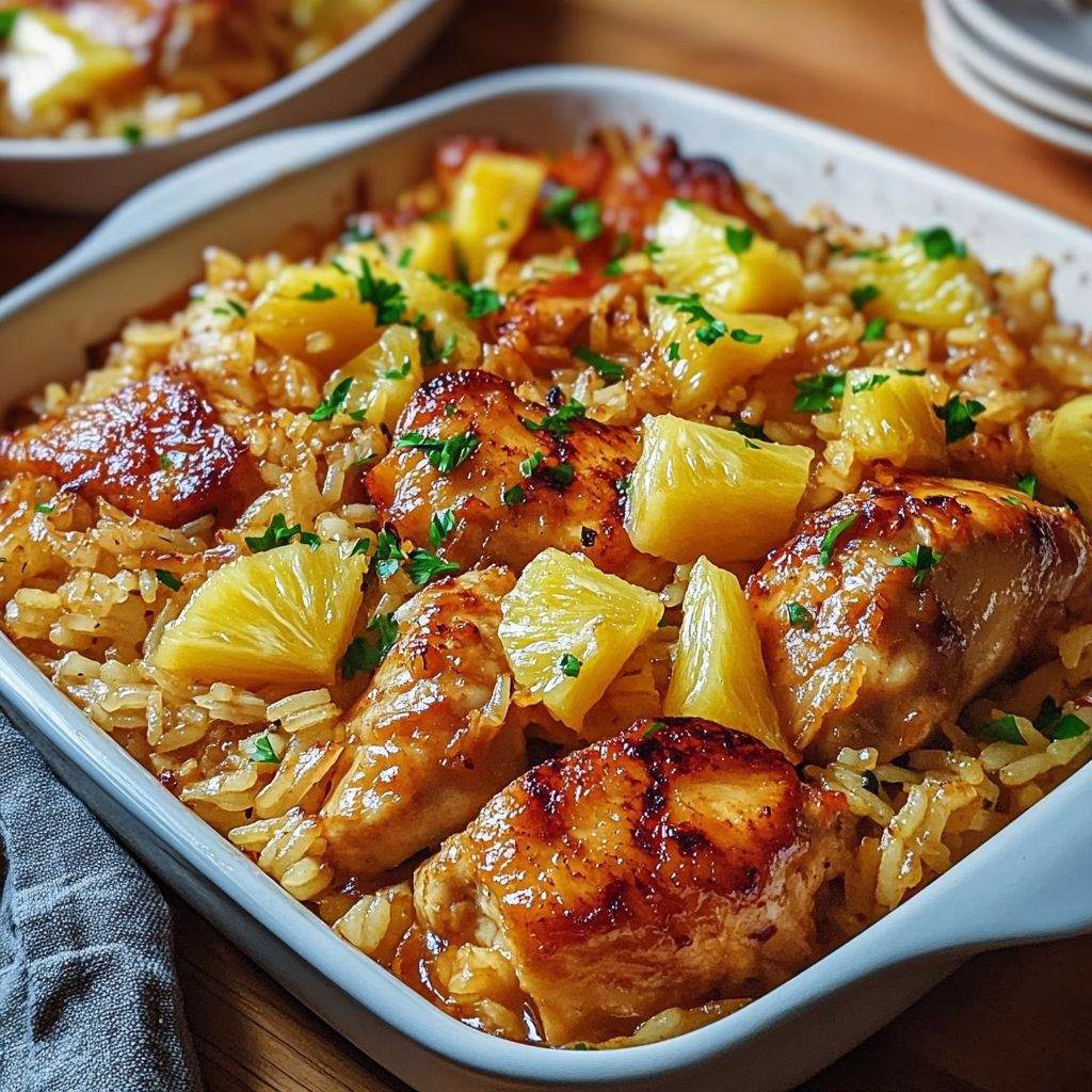 Pineapple Chicken and Rice Recipe