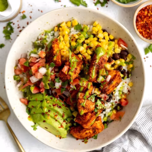 Salmon Burrito Bowl Recipe