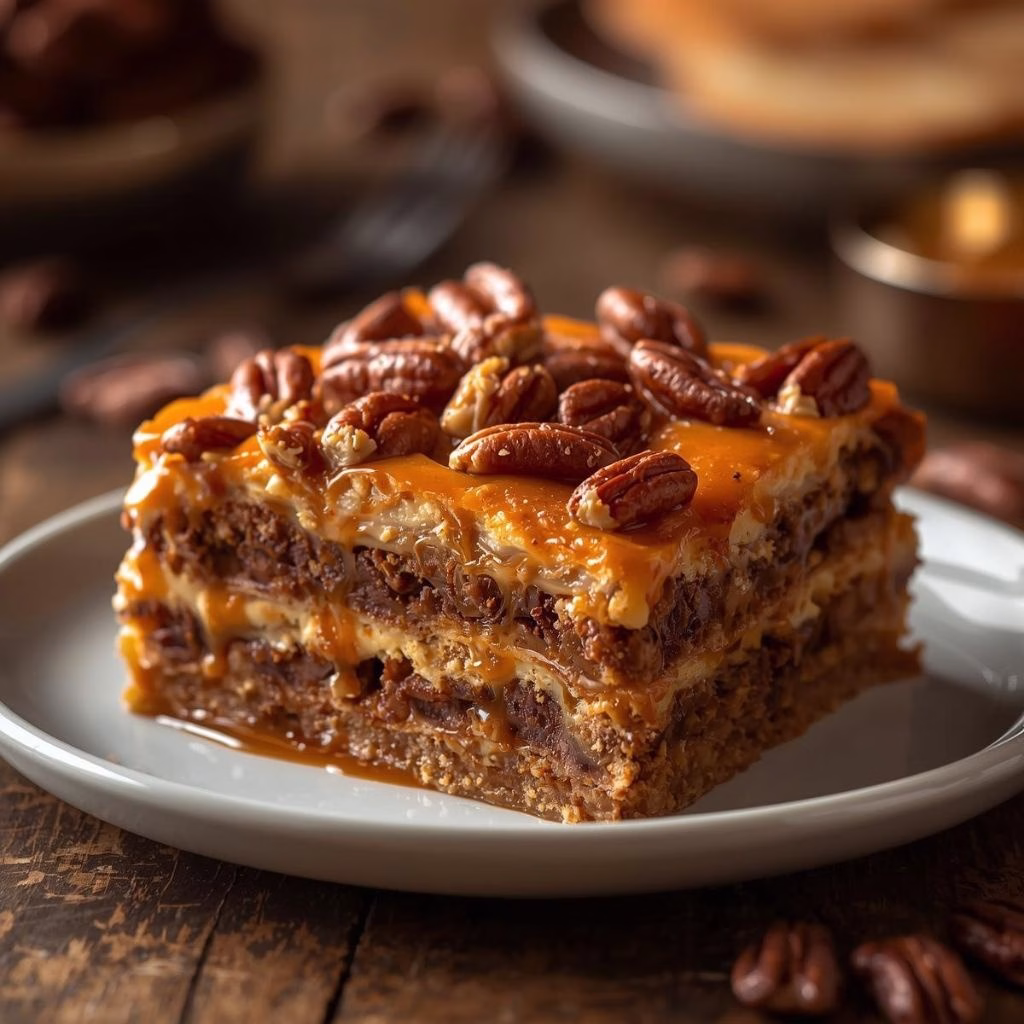 Turtle Lasagna Dessert Recipe