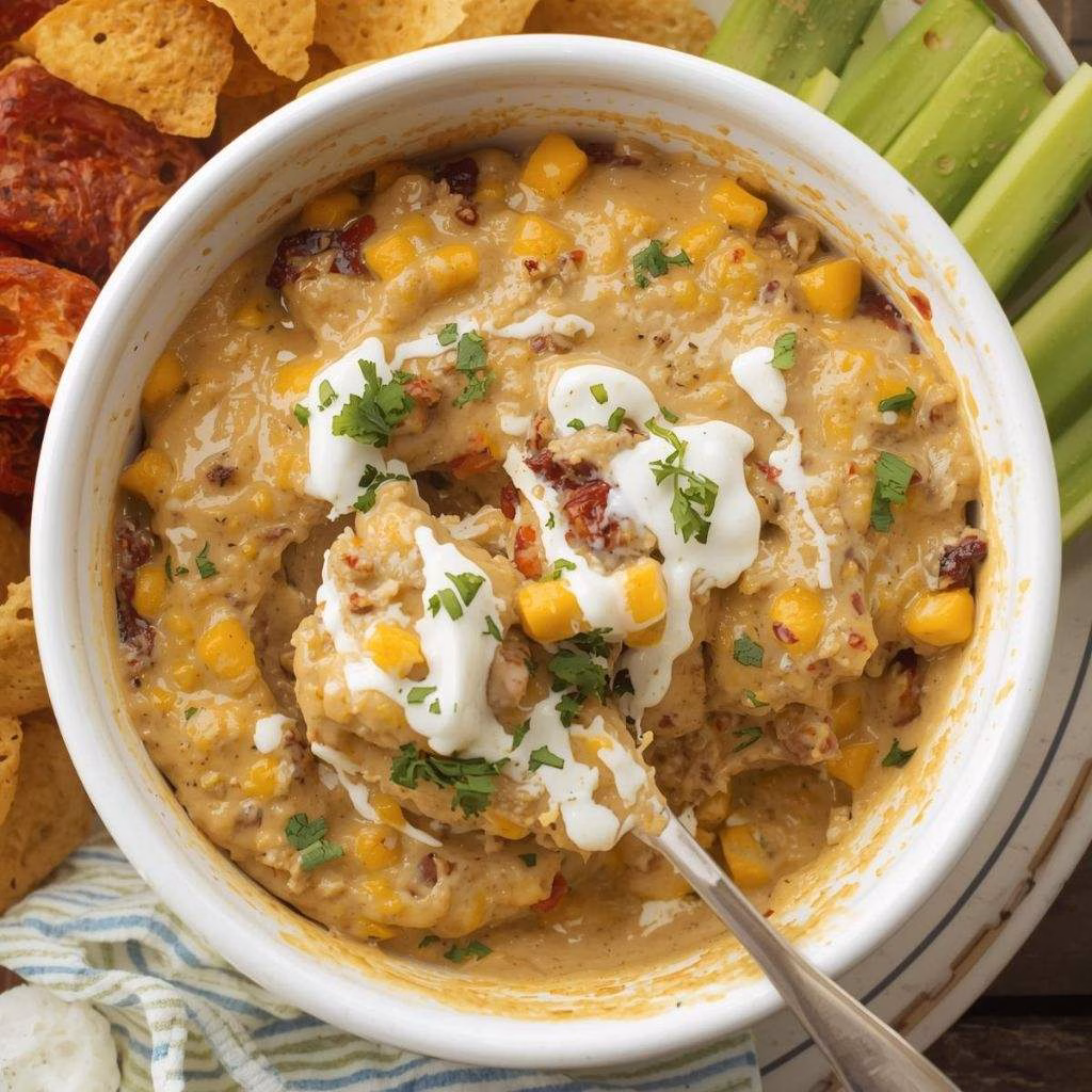 Baked Elote Dip Recipe