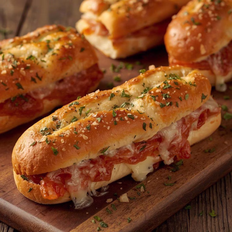 Baked Italian Sub Sandwiches Recipe
