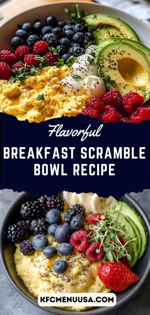 Breakfast Scramble Bowl Recipe