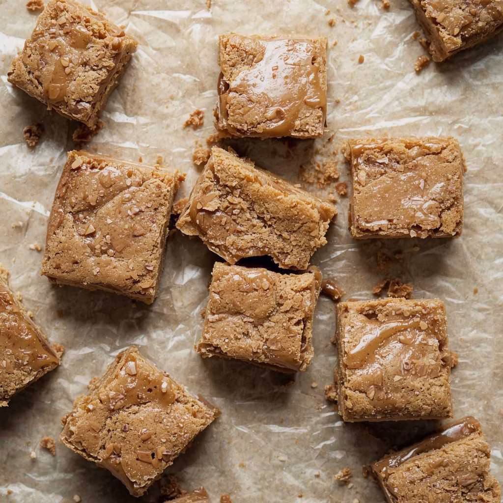 Brown Butter Biscoff Blondies Recipe