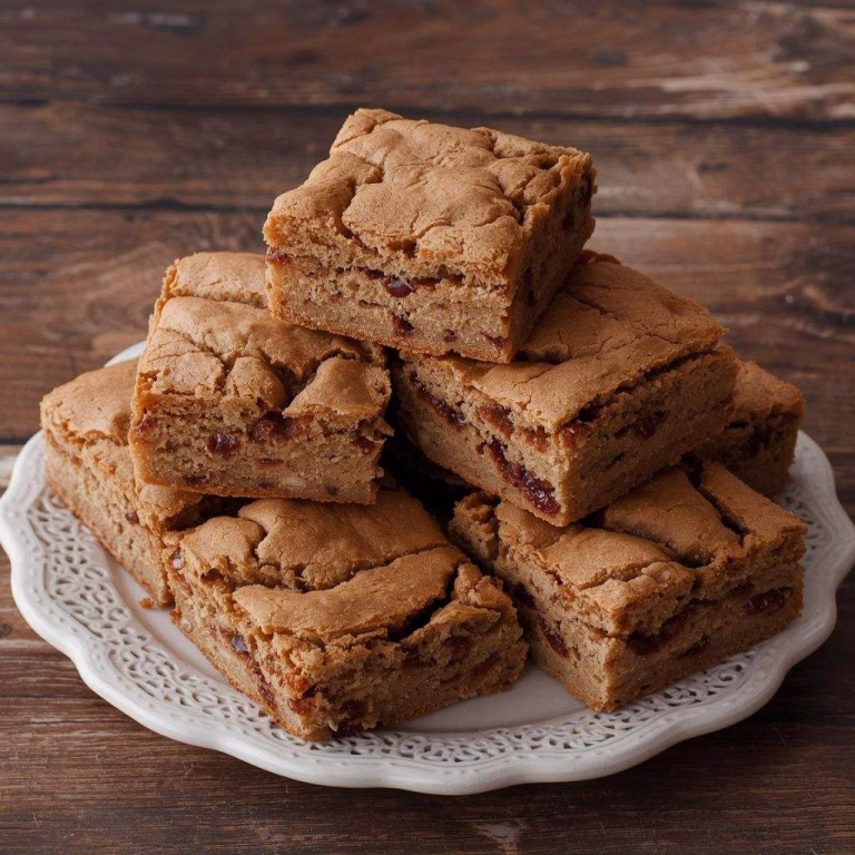 Brown Butter Biscoff Blondies Recipe