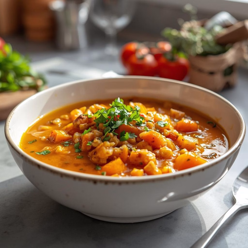 Butternut Lentil Stew Recipe