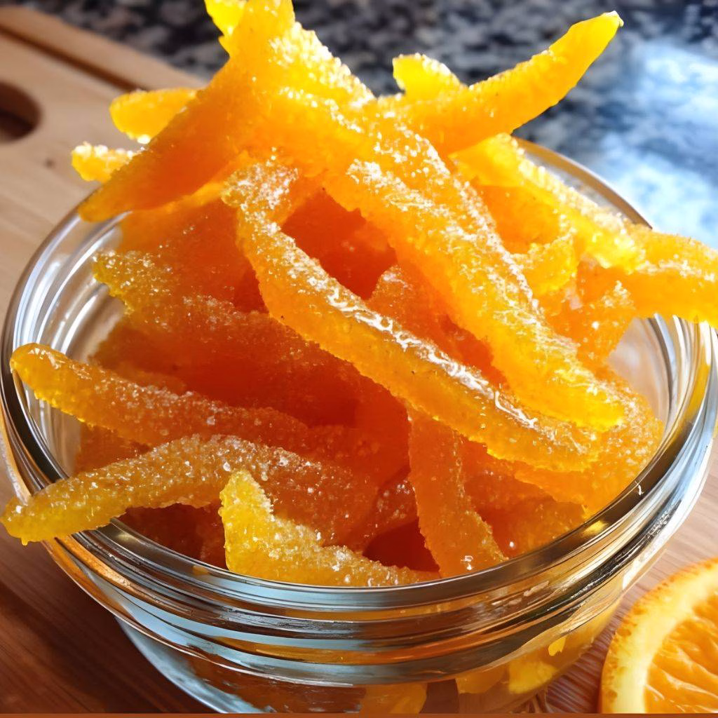 Candied Orange Peel Recipe