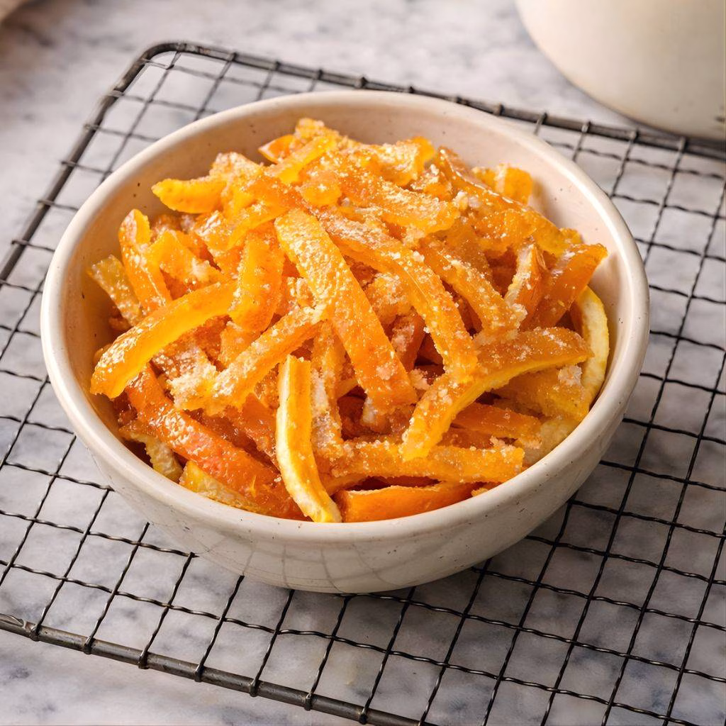 Candied Orange Peel Recipe