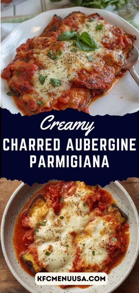 Charred Aubergine Parmigiana Recipe