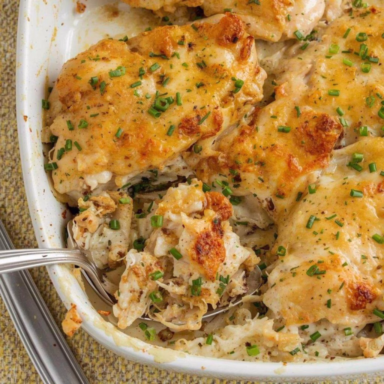 Chicken Leek Bake Recipe