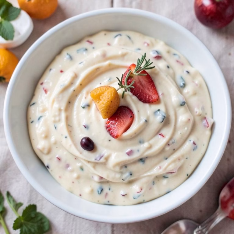 Creamy 4 Ingredient Valentine's Day Dip Recipe