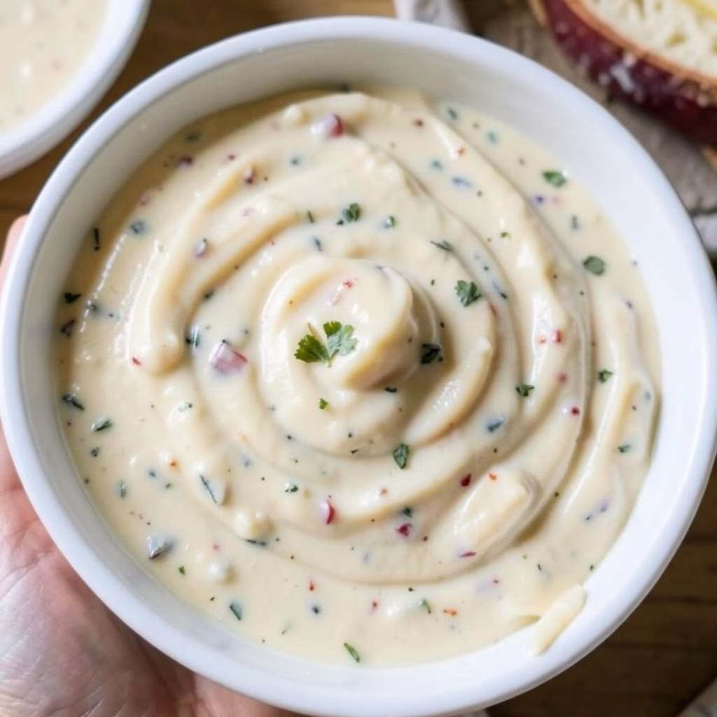 Creamy 4 Ingredient Valentine's Day Dip Recipe