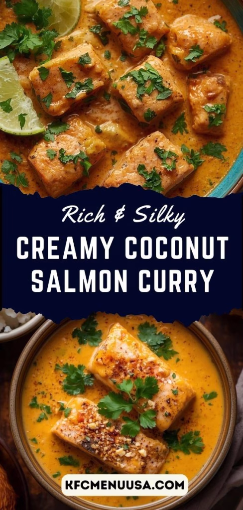 Creamy Coconut Salmon Curry Recipe