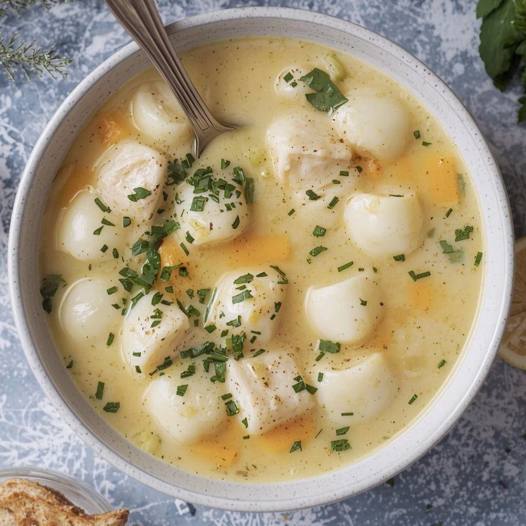 Creamy Winter Lemon Chicken Gnocchi Soup Recipe