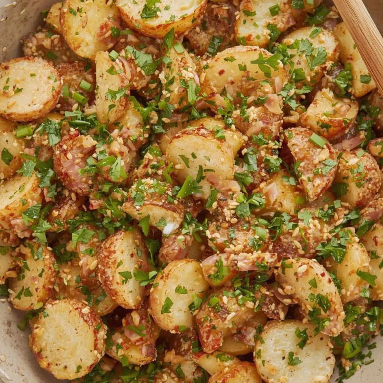 Crispy Smashed Potato Salad Recipe