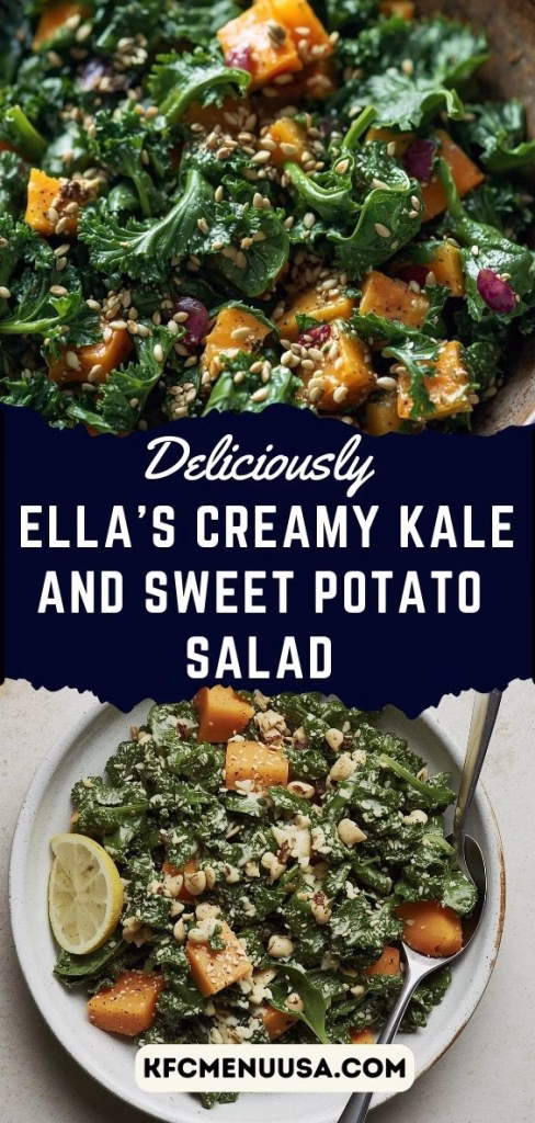 Deliciously Ella’s Creamy Kale and Sweet Potato Salad Recipe