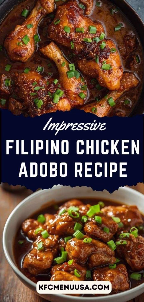 Filipino Chicken Adobo Recipe