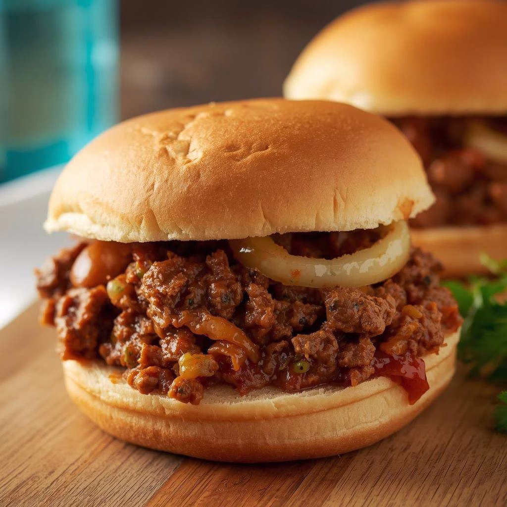 French Onion Beef Sloppy Joes Recipe