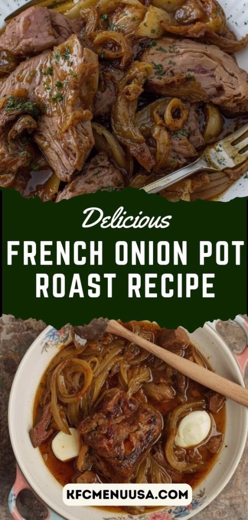 French Onion Pot Roast Recipe