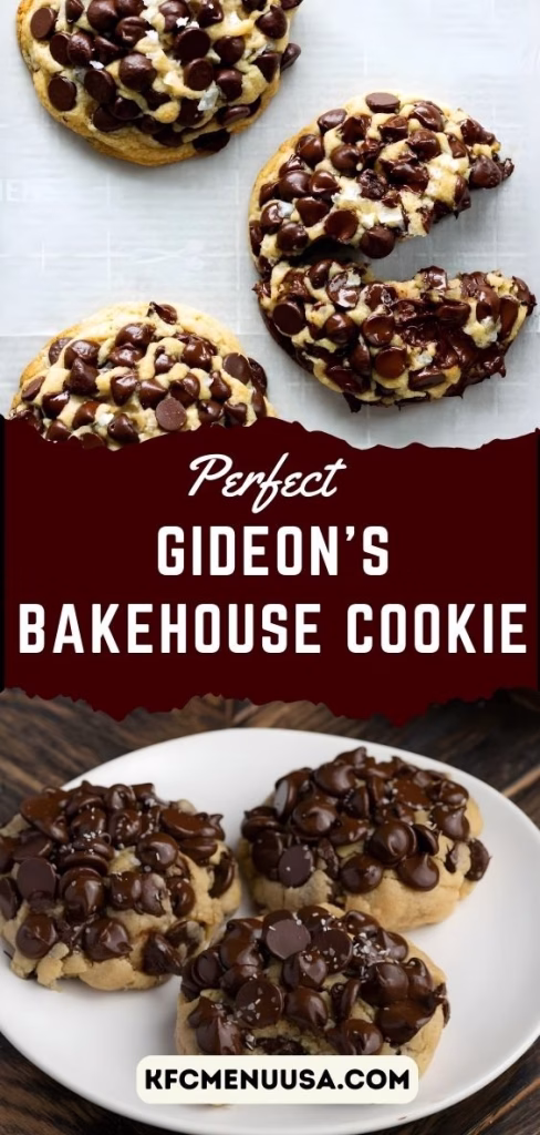 Gideon's Bakehouse Cookie Recipe