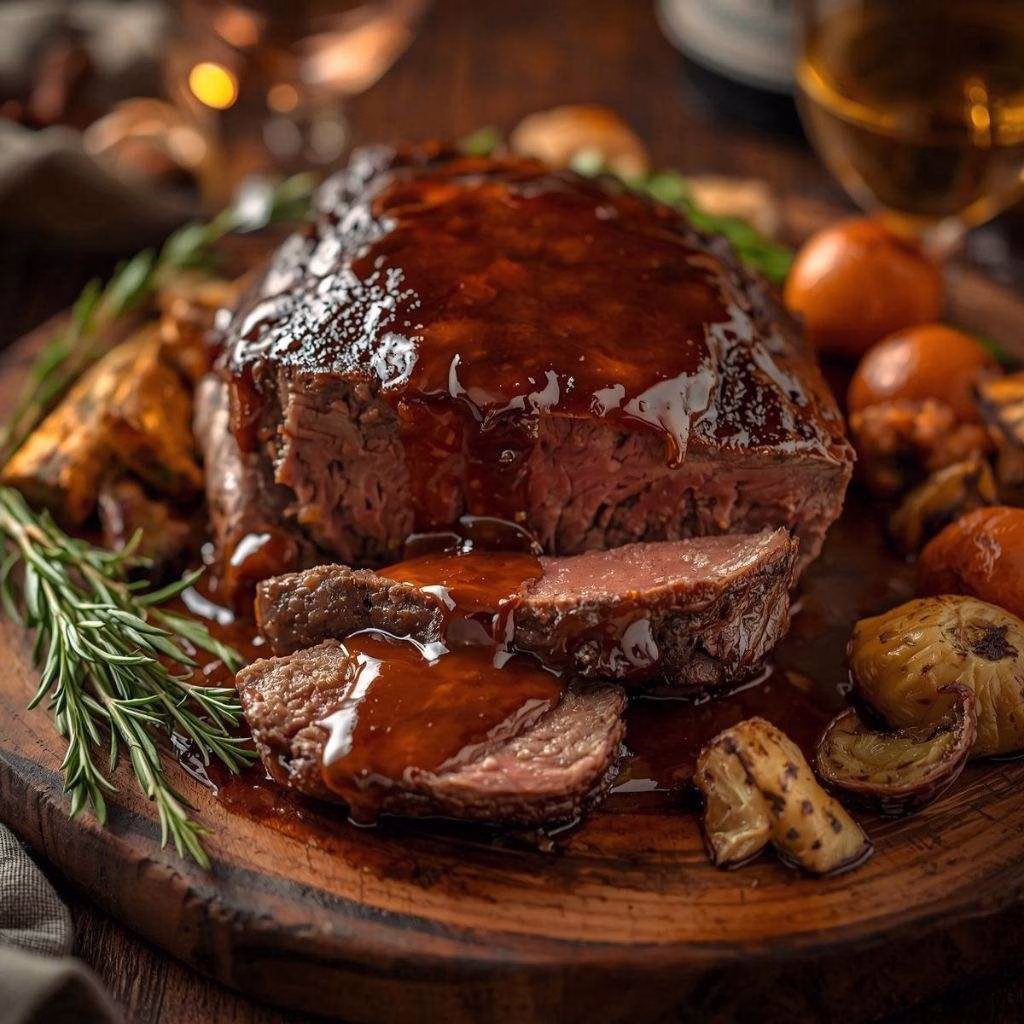 Gourmet Pot Roast with Rich Blue Cheese Gravy