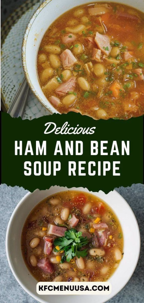 Ham and Bean Soup Recipe