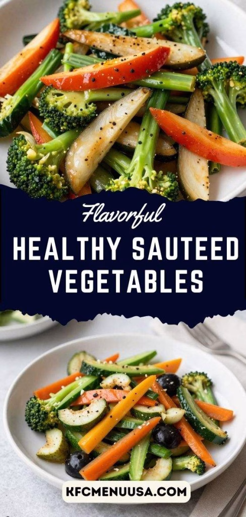 Healthy Sautéed Vegetables Recipe