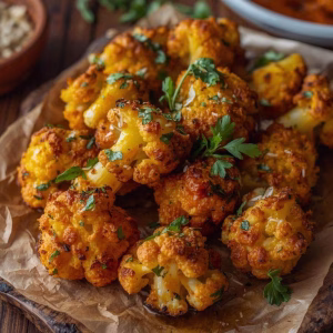 Honey Curry Roasted Cauliflower Recipe