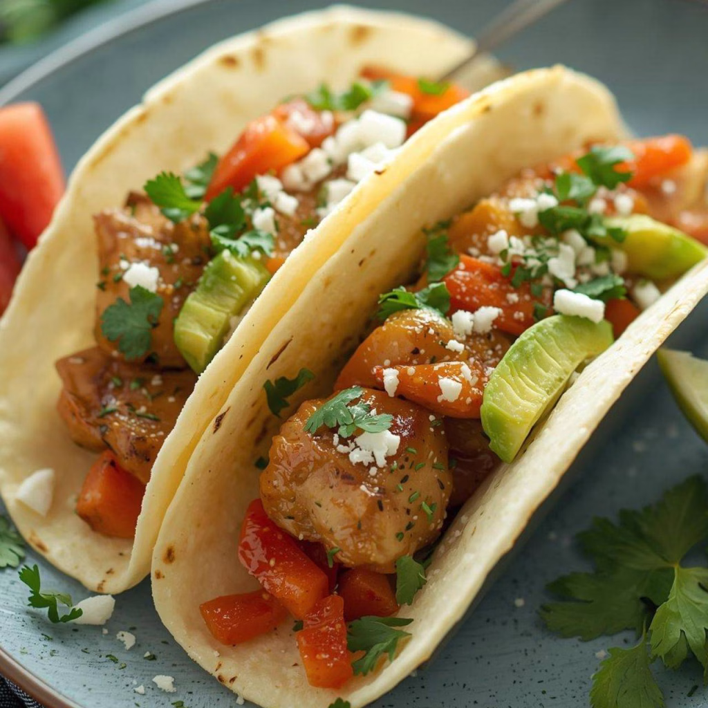 Korean Chicken Tacos Recipe
