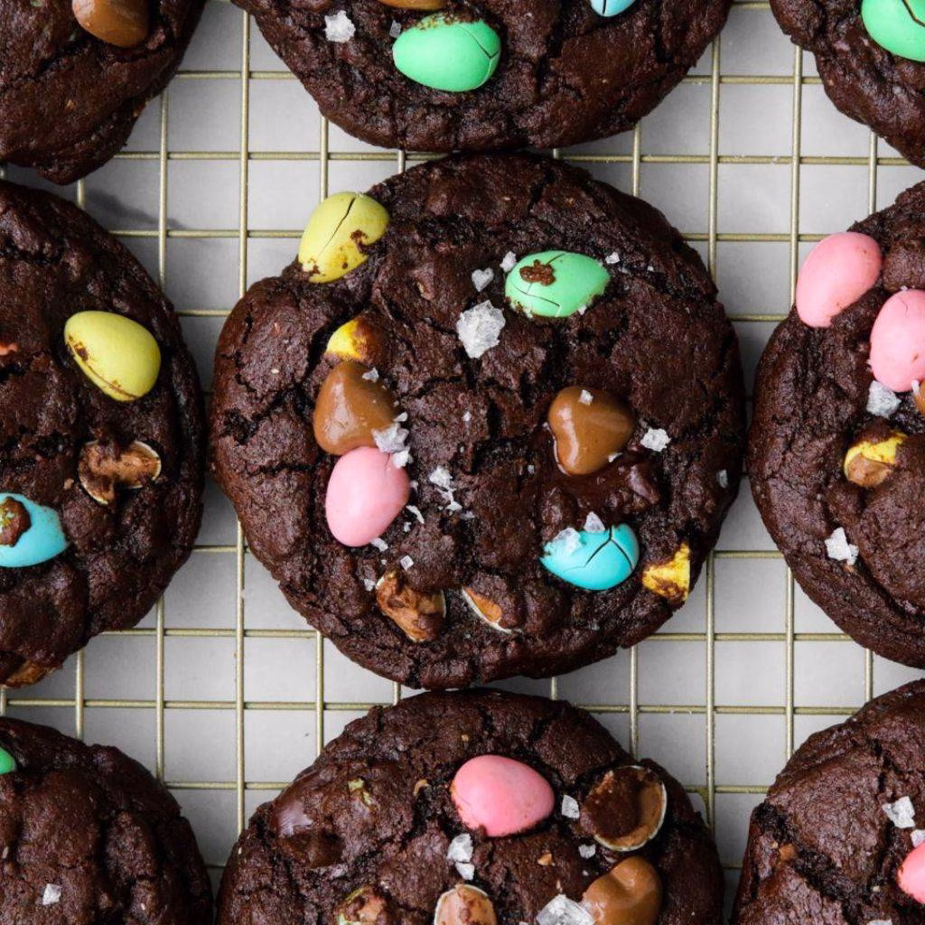 Mini Egg Brownie Cookies Recipe