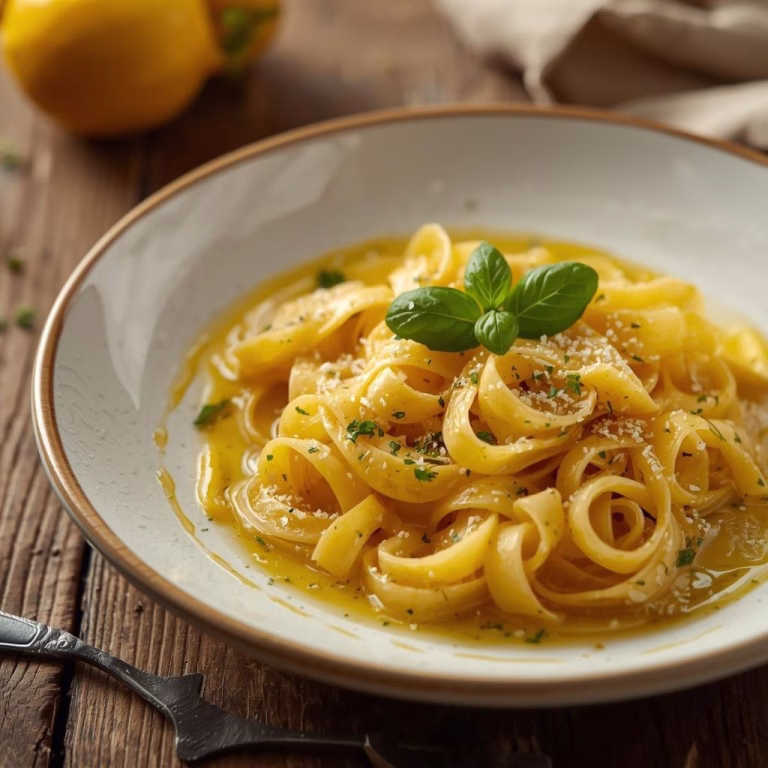 Pappardelle al Limone Recipe